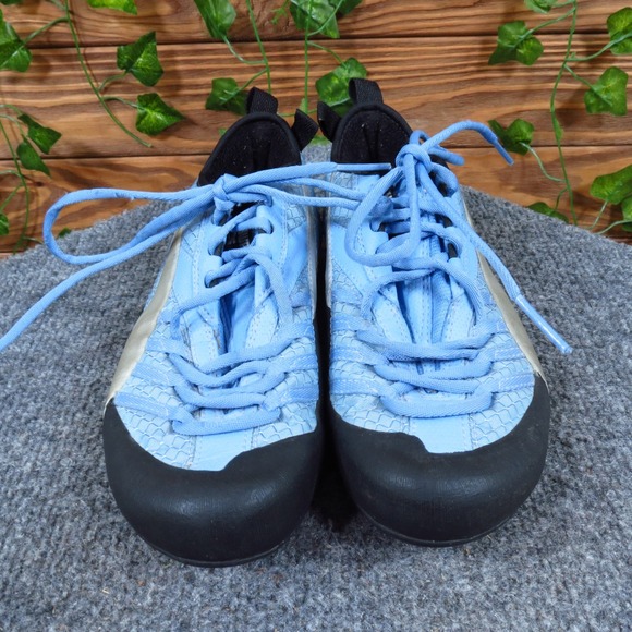 Puma Klim Vintage Womens Climbing Shoes Size 6.5 Blue Grey Leather - Picture 2 of 6